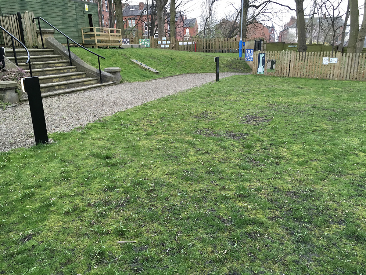 Primary School, Headingley, Leeds - Before Artificial Grass