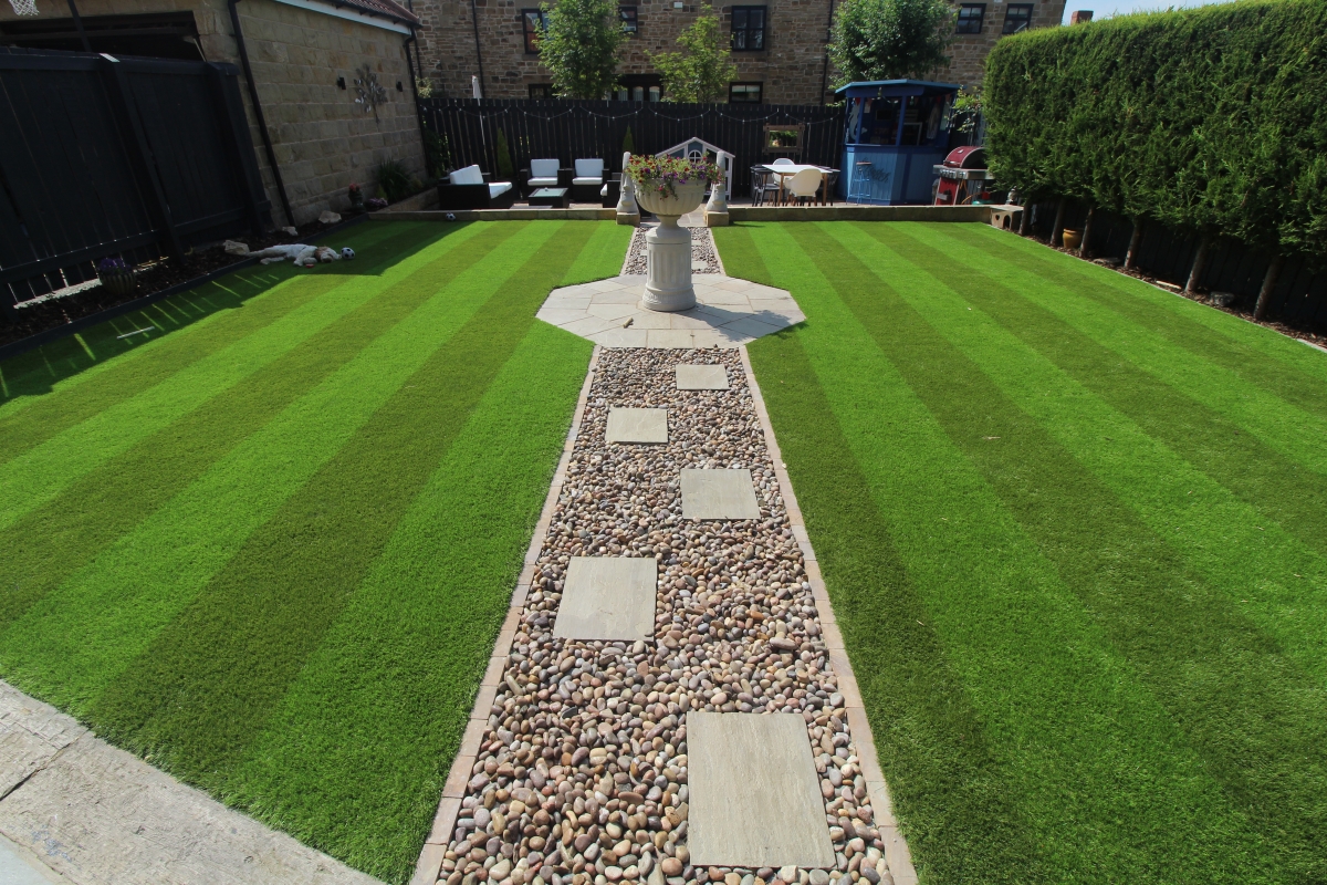 Artificial Grass Installation In Adel Leeds Ls Back Garden