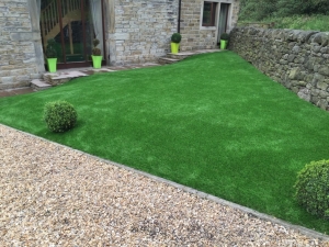 Artificial Grass Installation - Finished Product