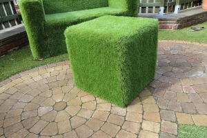 Artificial Grass Cube - Polished Artificial Grass