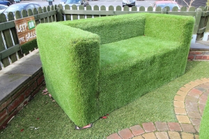 Artificial Grass Sofa - Polished Artificial Grass