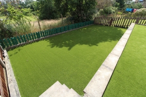 Back Garden Harrogate Yorkshire after Artificial Grass