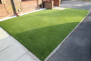 Front Garden Leeds - After Artificial Grass