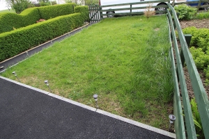 Front Garden Yeadon Leeds before Artificial Grass