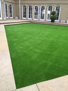 Patio Area - Leeds, West Yorkshire. After Artificial Grass