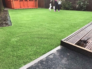 Back Garden - Wakefield - after artificial grass - Polished Artificial Grass